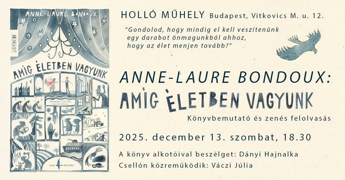 Könyvbemutató a Holló műhelyben